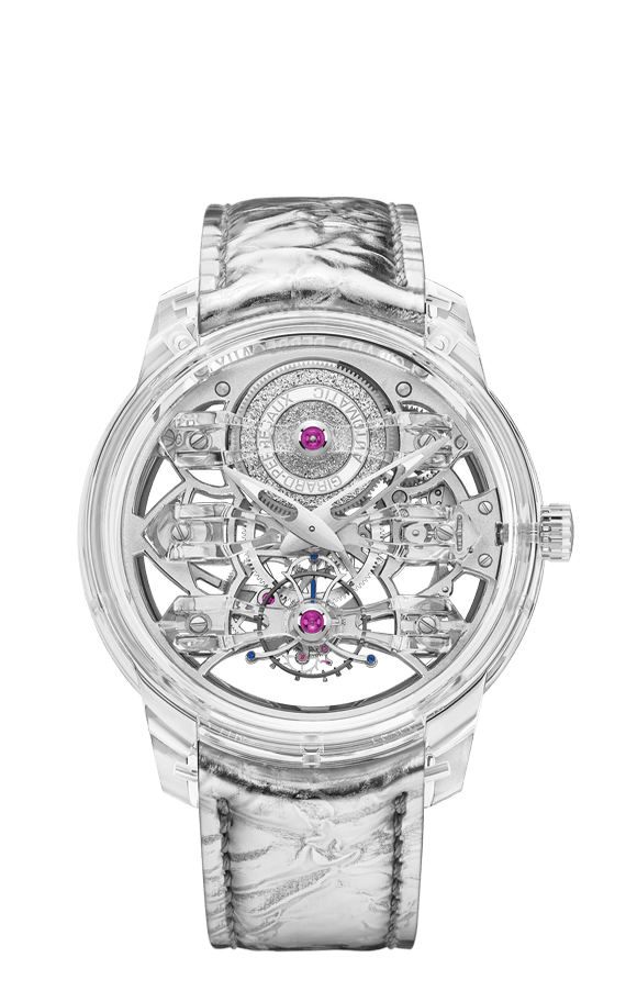 Quasar Light Tourbillon with Three Bridges