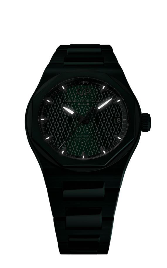Laureato 42 mm Green Ceramic Aston Martin Edition