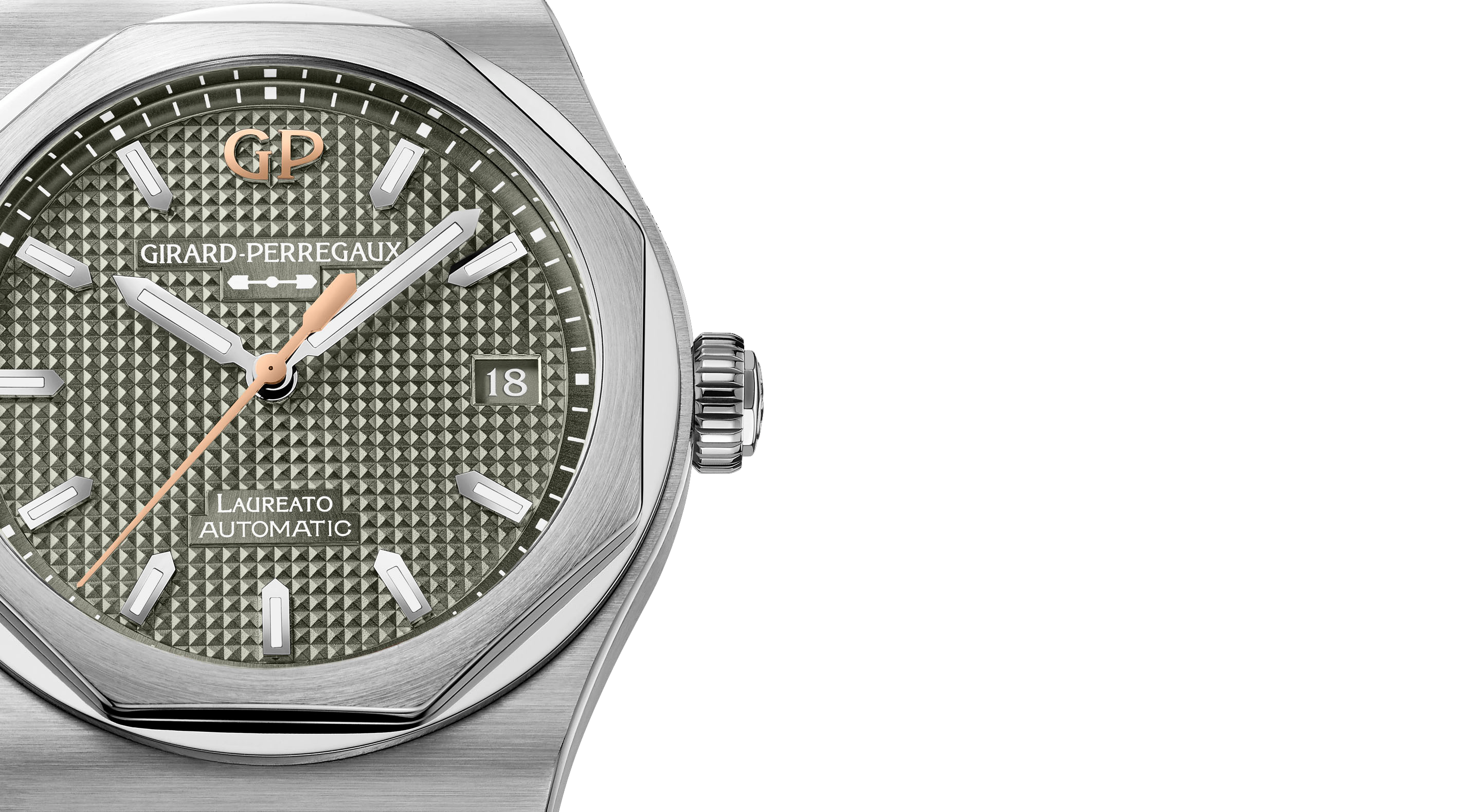Laureato 38 mm Sage Green